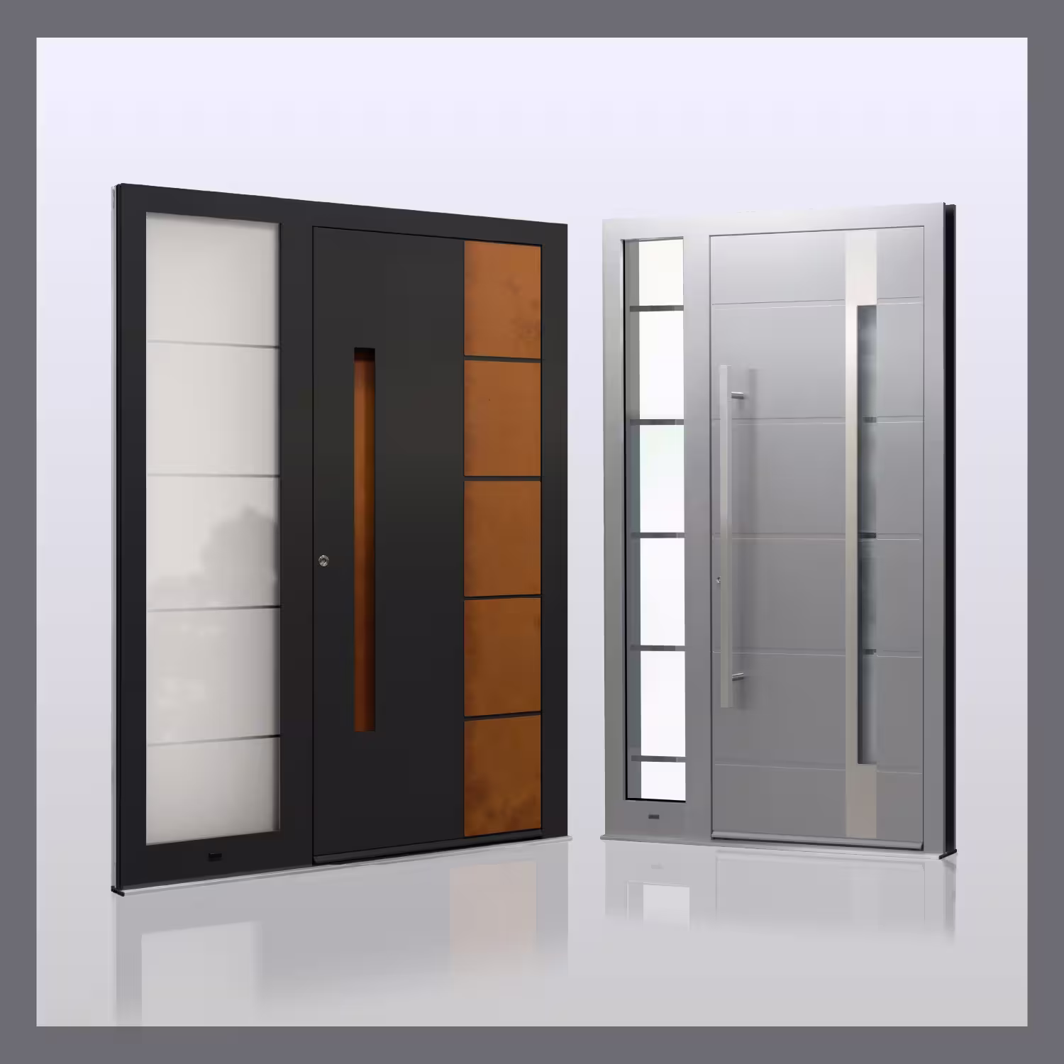 RYTERNA ENTRY RD100 RD100 front doors, lauko durys RD100