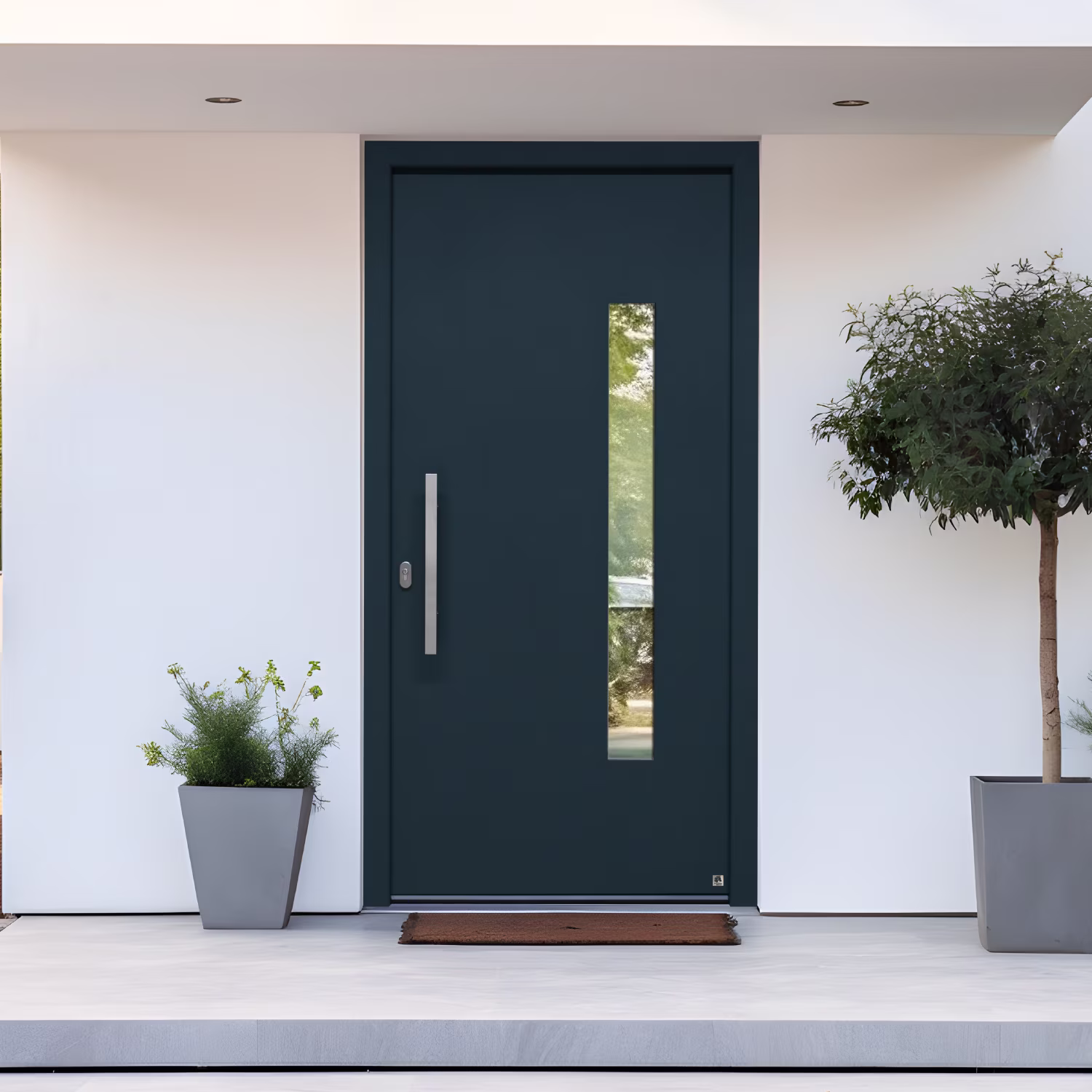 RYTERNA ENTRY RD67 doors 2 Ryterna Entry RD67 front doors, lauko durys RD67, laiuminės durys, aluminium doors